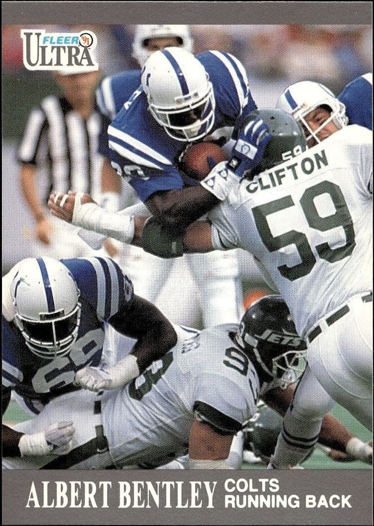1991 Fleer Ultra Albert Bentley #56 trading card
