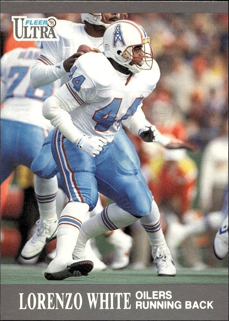 1991 Fleer Ultra Lorenzo White #55 trading card