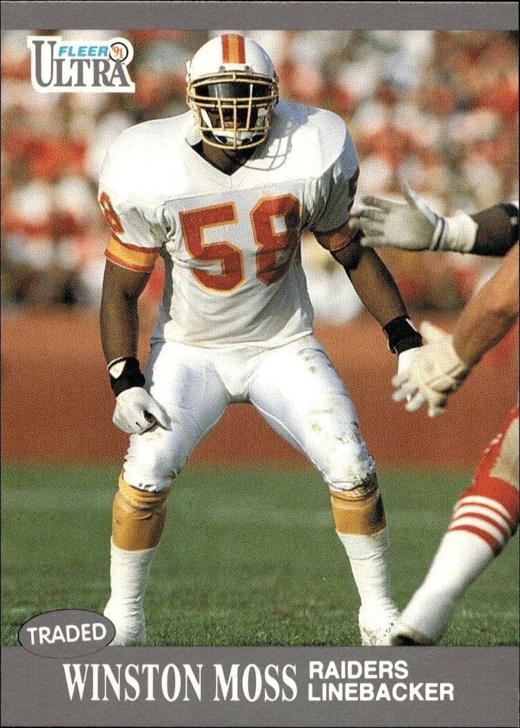 1991 Fleer Ultra Winston Moss #265 trading card