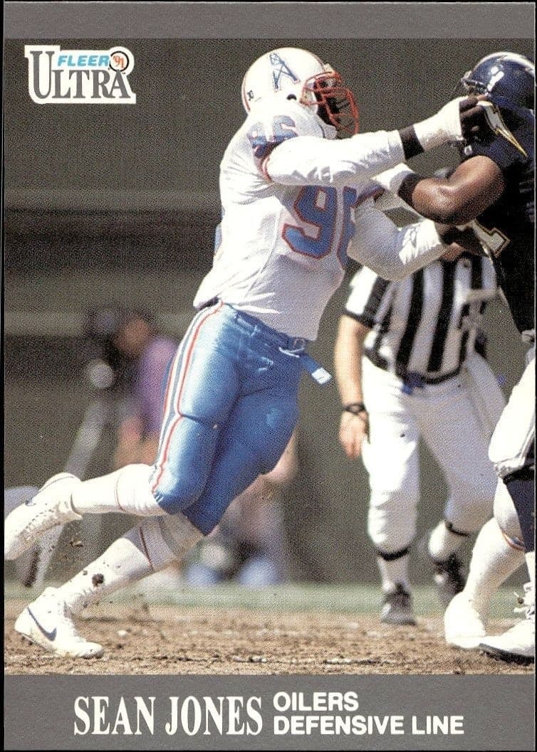 1991 Fleer Ultra Sean Jones #51 trading card