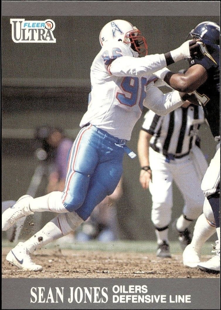 1991 Fleer Ultra Sean Jones #51 trading card