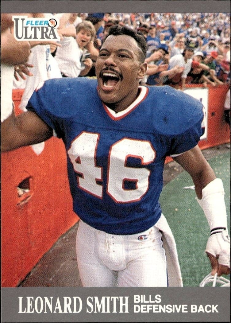 1991 Fleer Ultra Leonard Smith #9 trading card