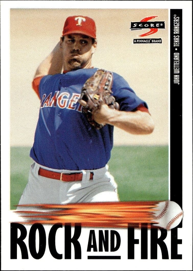 1997 Score John Wetteland #524 trading card