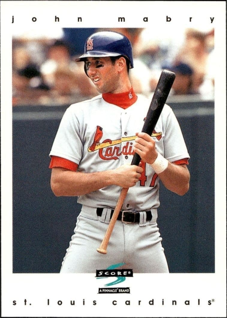 1997 Score John Mabry #118 trading card