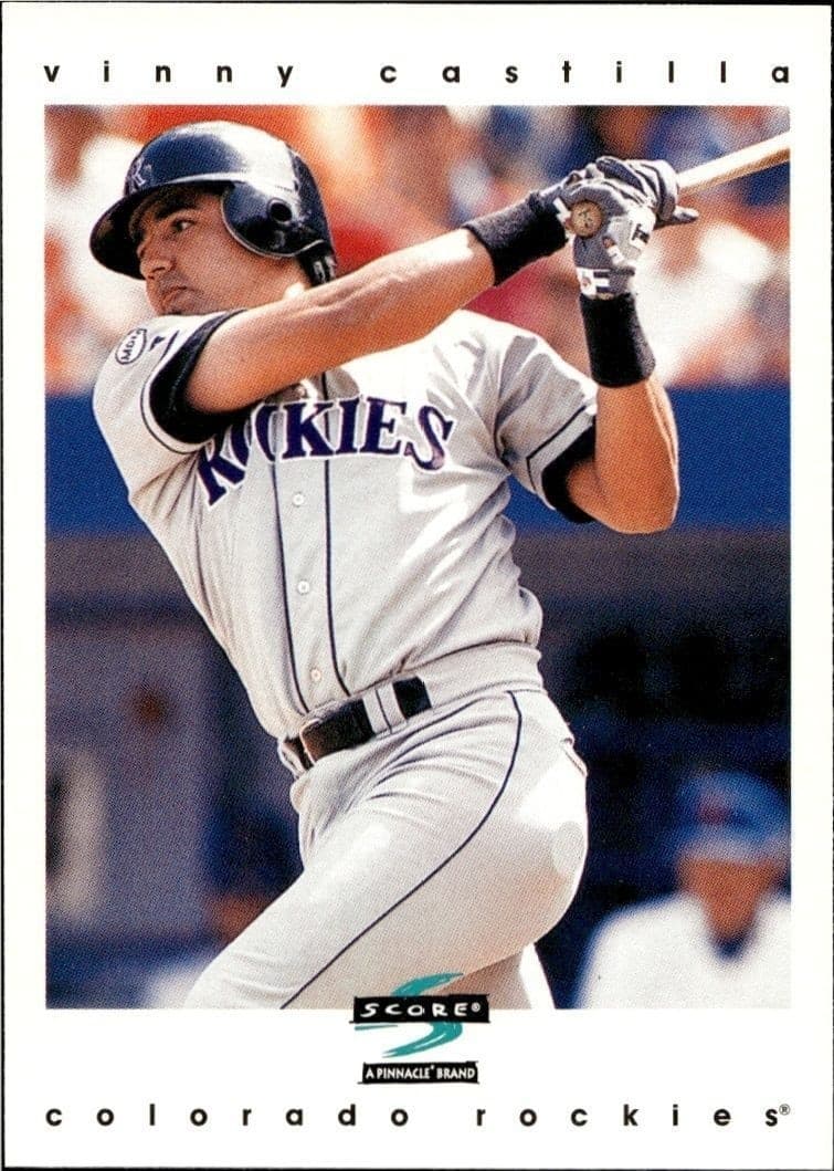 1997 Score Vinny Castilla #183 trading card