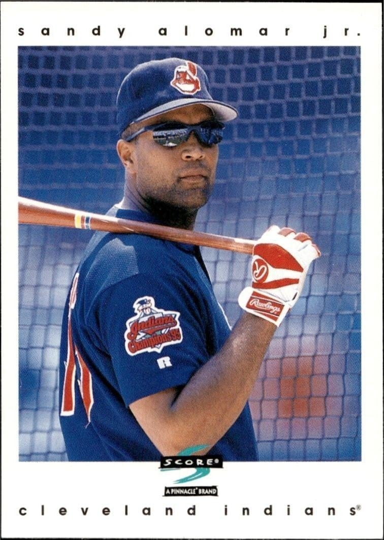 1997 Score Sandy Alomar, Jr. #9 trading card