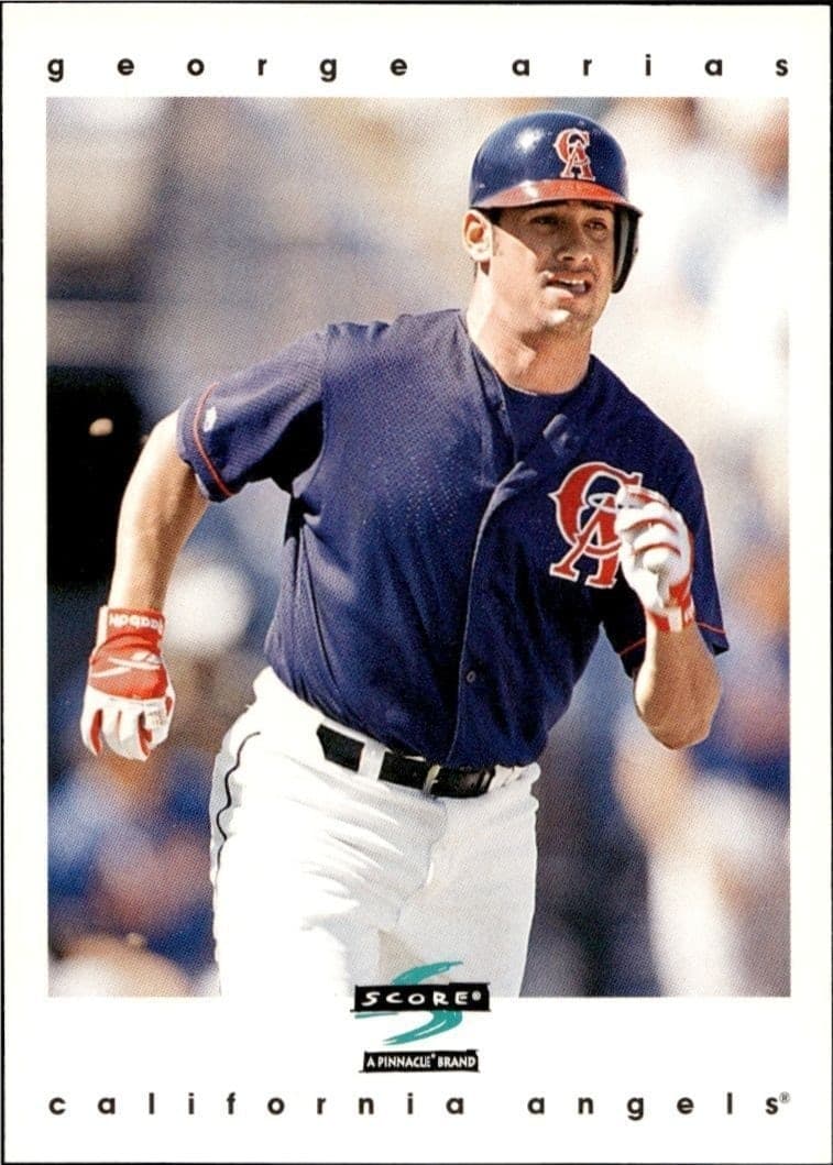 1997 Score George Arias #128 trading card