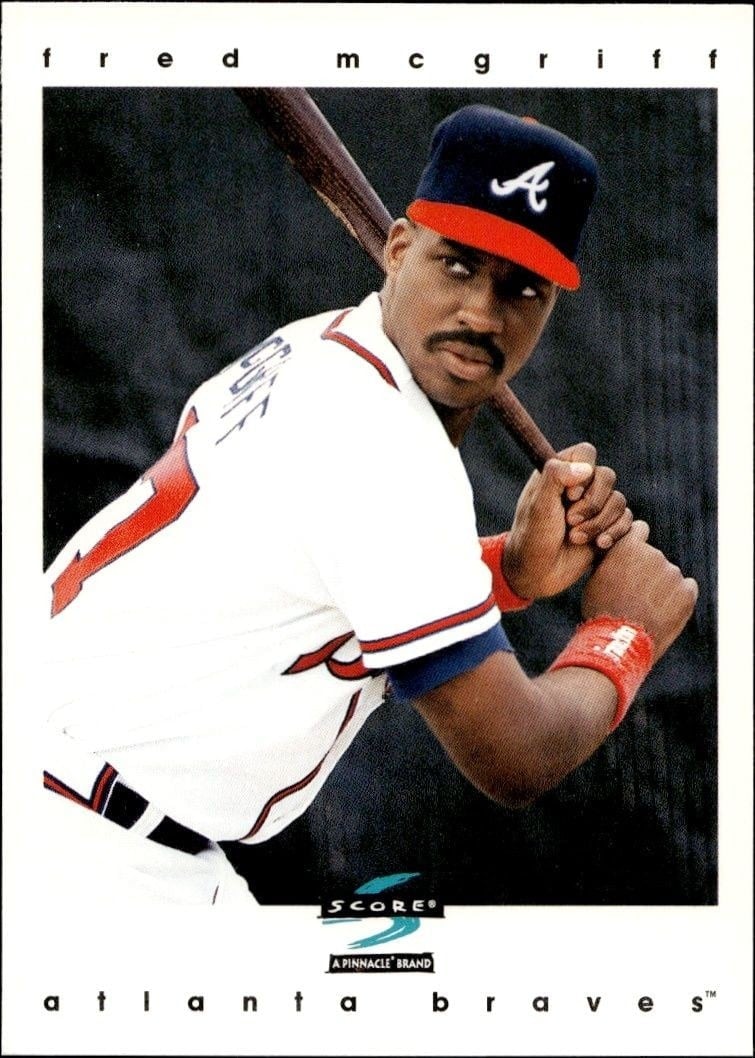1997 Score Fred McGriff #172 trading card