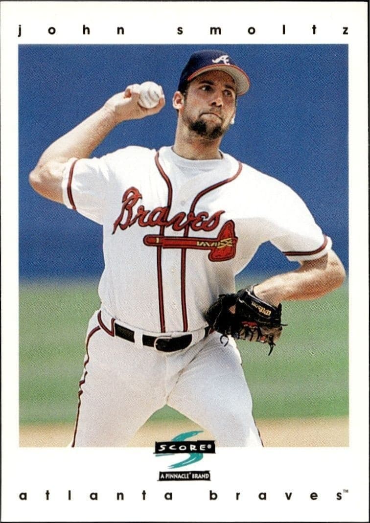 1997 Score John Smoltz #117 trading card