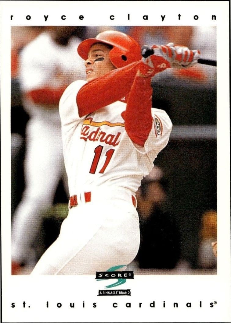 1997 Score Royce Clayton #291 trading card