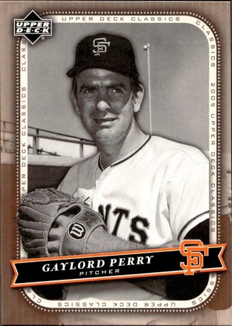2005 Upper-Deck Classics Gaylord Perry #37 trading card