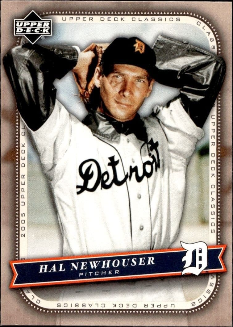 2005 Upper-Deck Classics Hal Newhouser #41 trading card