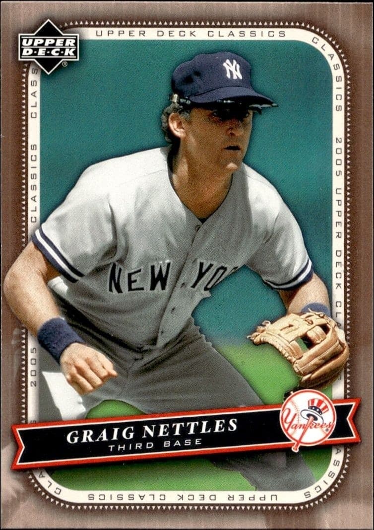 2005 Upper-Deck Classics Graig Nettles #40 trading card