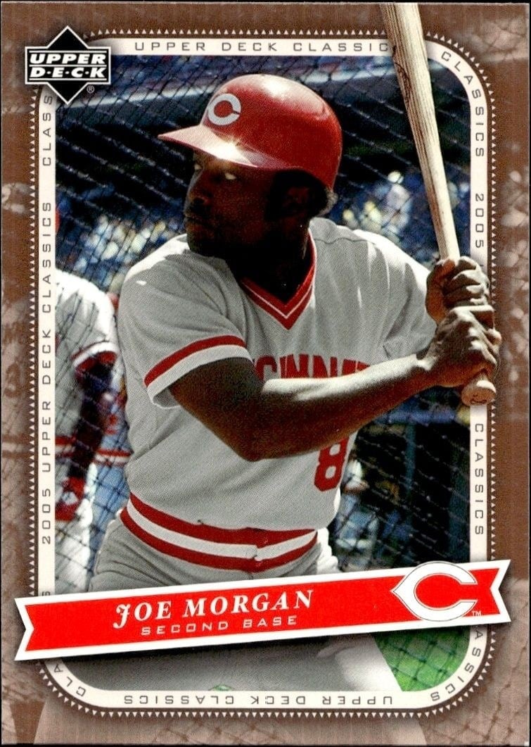 2005 Upper-Deck Classics Joe Morgan #53 trading card