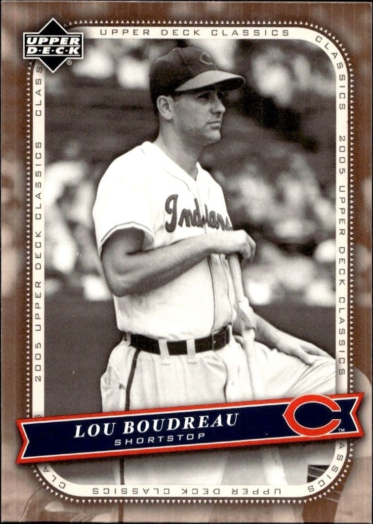 2005 Upper-Deck Classics Lou Boudreau #66 trading card