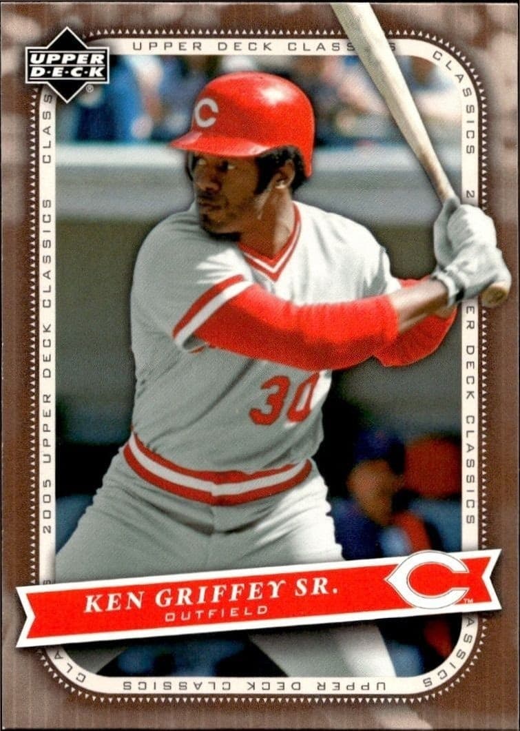 2005 Upper-Deck Classics Ken Griffey, Sr. #61 trading card