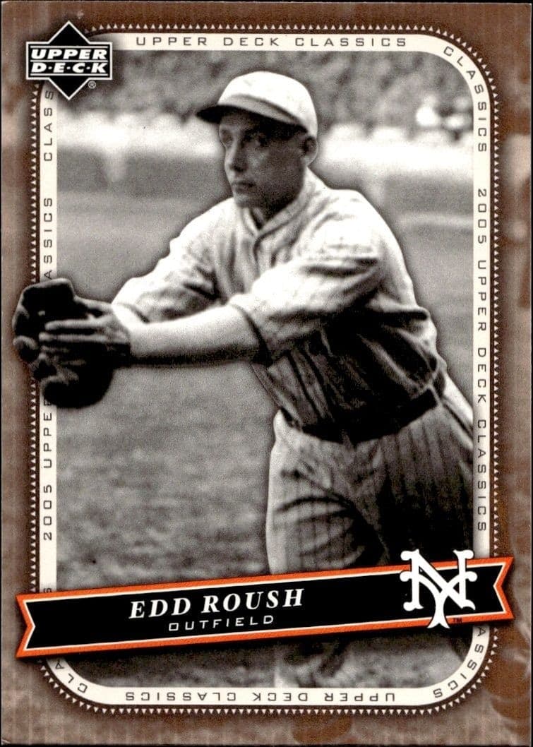 2005 Upper-Deck Classics Edd Roush #30 trading card