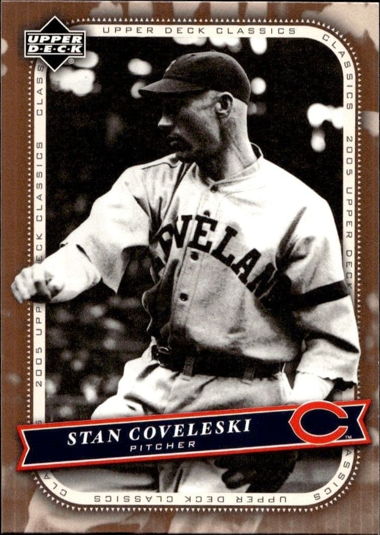 2005 Upper-Deck Classics Stan Coveleski #87 trading card