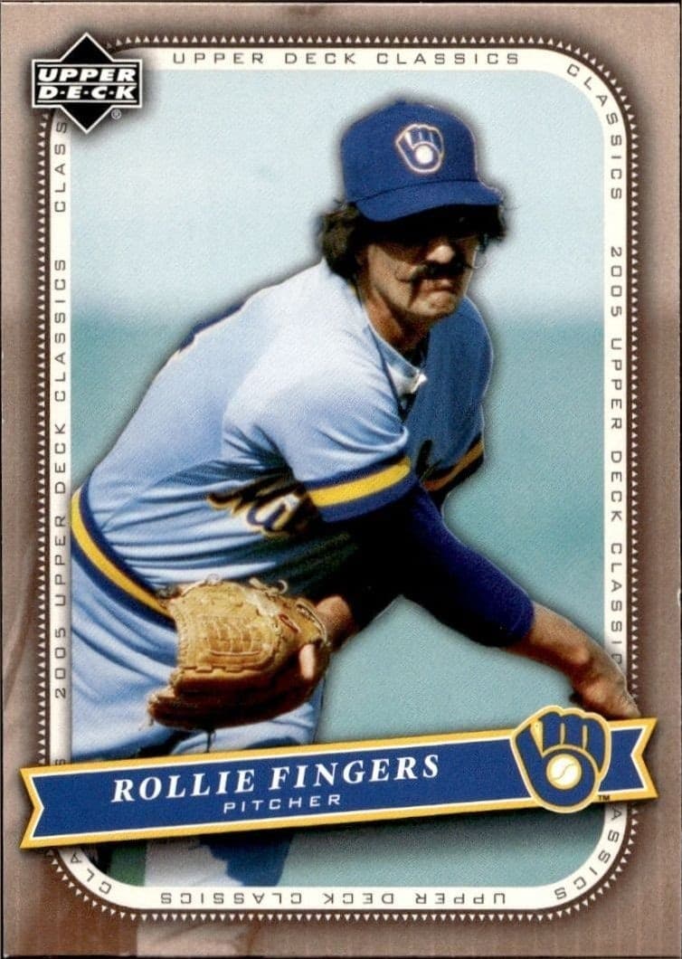 2005 Upper-Deck Classics Rollie Fingers #84 trading card