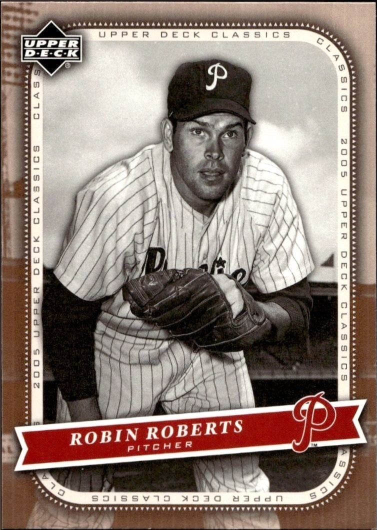 2005 Upper-Deck Classics Robin Roberts #83 trading card