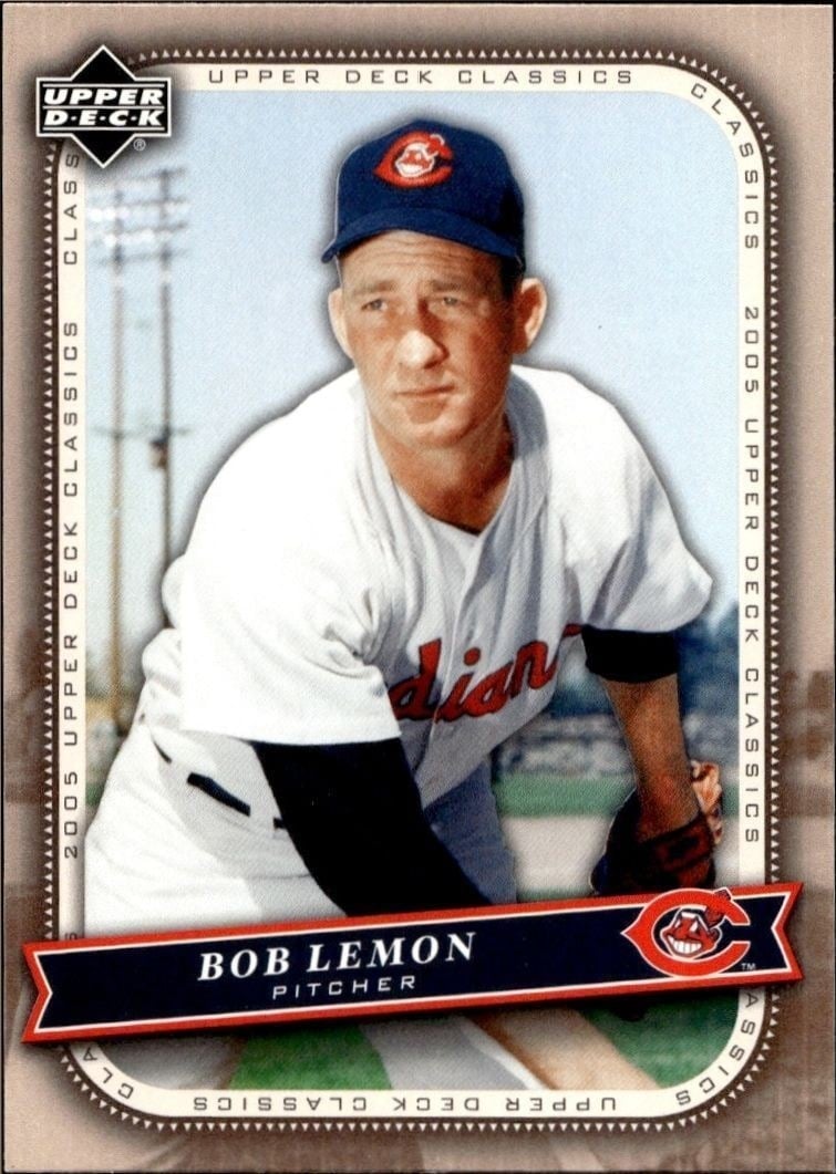 2005 Upper-Deck Classics Bob Lemon #11 trading card