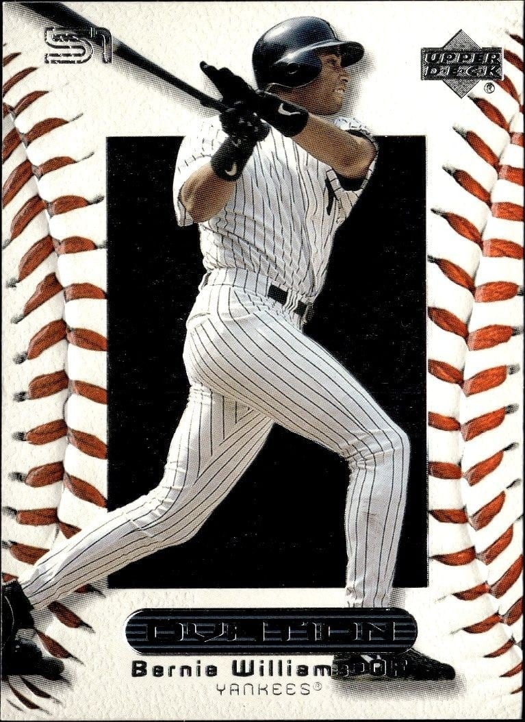 2000 Upper-Deck Ovation Bernie Williams #59 trading card