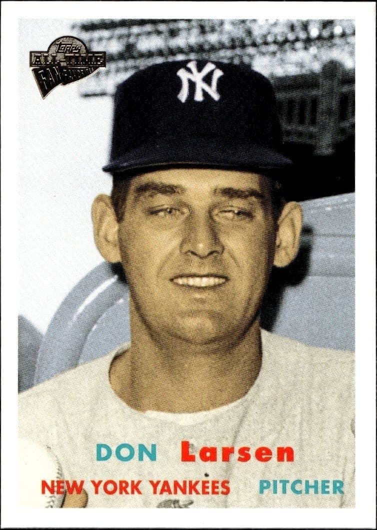 2004 Topps All-time Fan Favorites Don Larsen #150 trading card