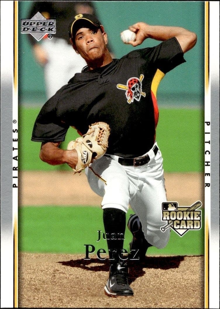 2007 Upper-Deck Juan Perez #897 trading card
