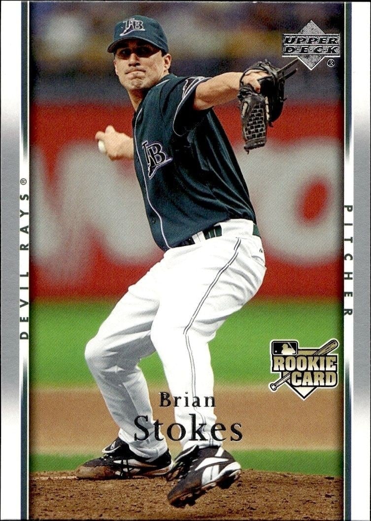 2007 Upper-Deck Brian Stokes #45 trading card
