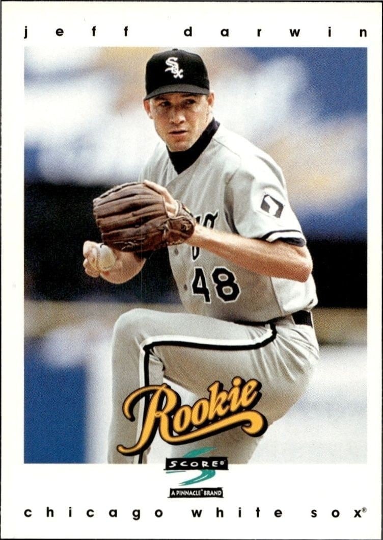 Jeff Darwin 1996 Score #314 Baseball Trading Card - Front 1996 Score Jeff Darwin #314 baseball trading card front