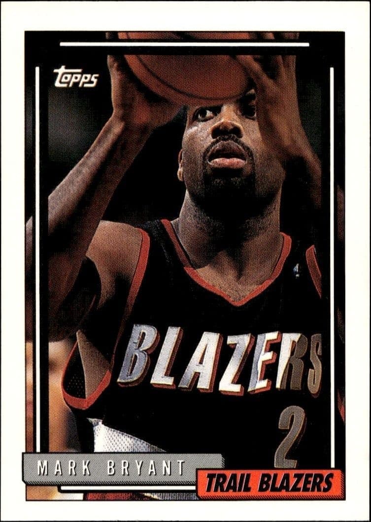 1992-93 Topps Mark Bryant #235 trading card