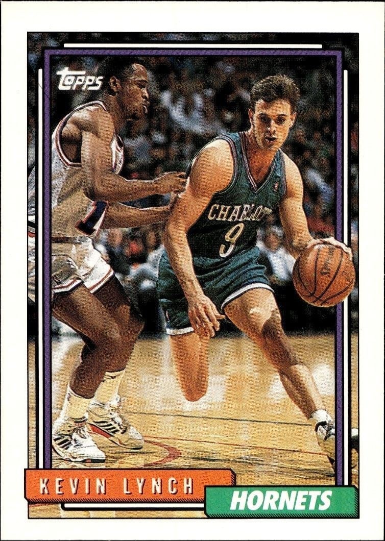 1992-93 Topps Kevin Lynch #315 trading card