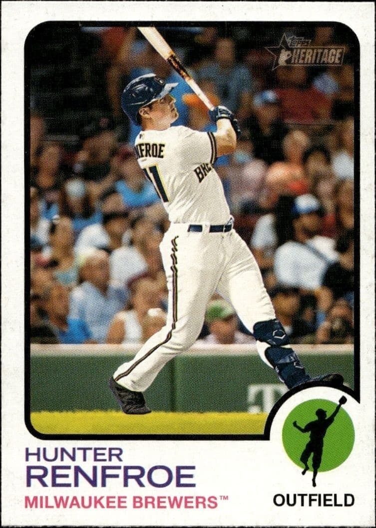 2022 Topps Heritage Hunter Renfroe #156 trading card