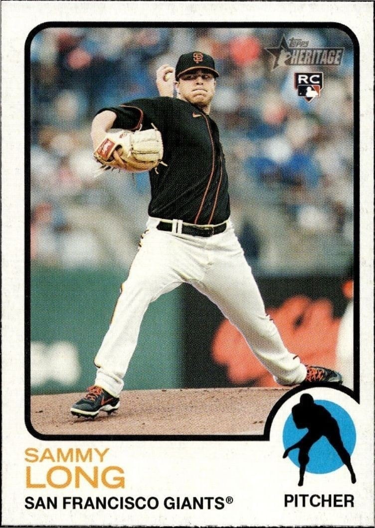 2022 Topps Heritage Sammy Long #379 trading card