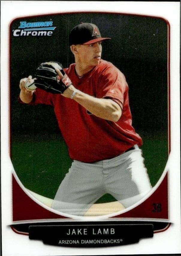 2013 Bowman Chrome Jake Lamb #264 trading card