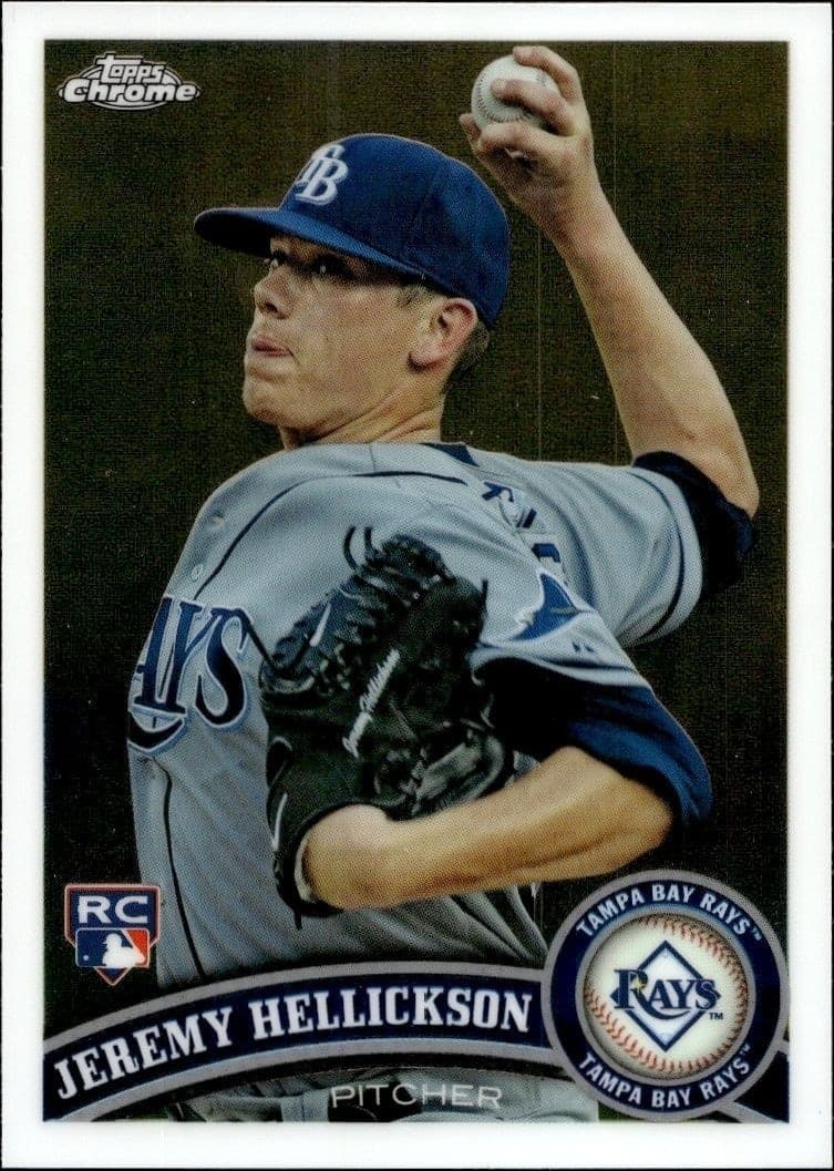 2011 Topps Chrome Jeremy Hellickson #200 trading card