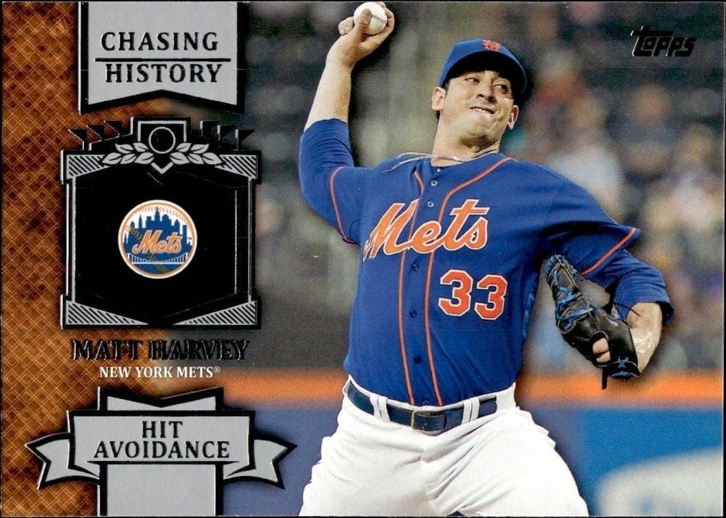 2013 Topps Update Series Matt Harvey #CH-142 trading card