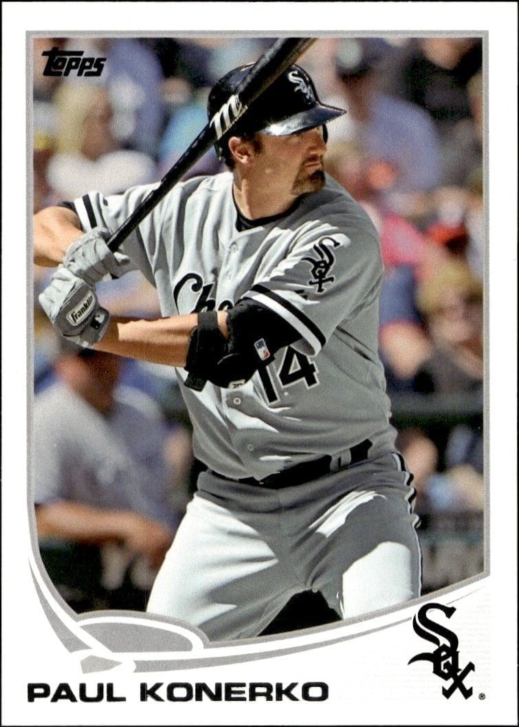 2013 Topps Paul Konerko #14 trading card