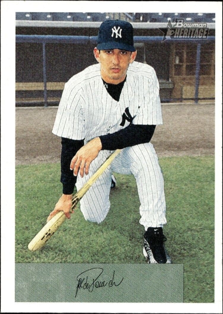 2002 Bowman Heritage Jorge Posada #316 trading card