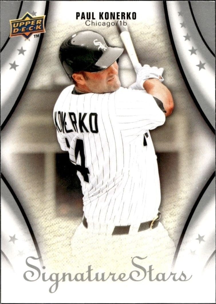 2009 Upper-Deck Signature Stars Paul Konerko #84 trading card