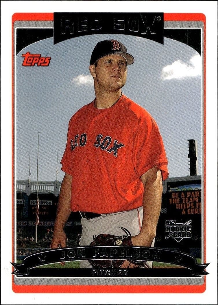 2006 Topps Jonathan Papelbon #355 trading card