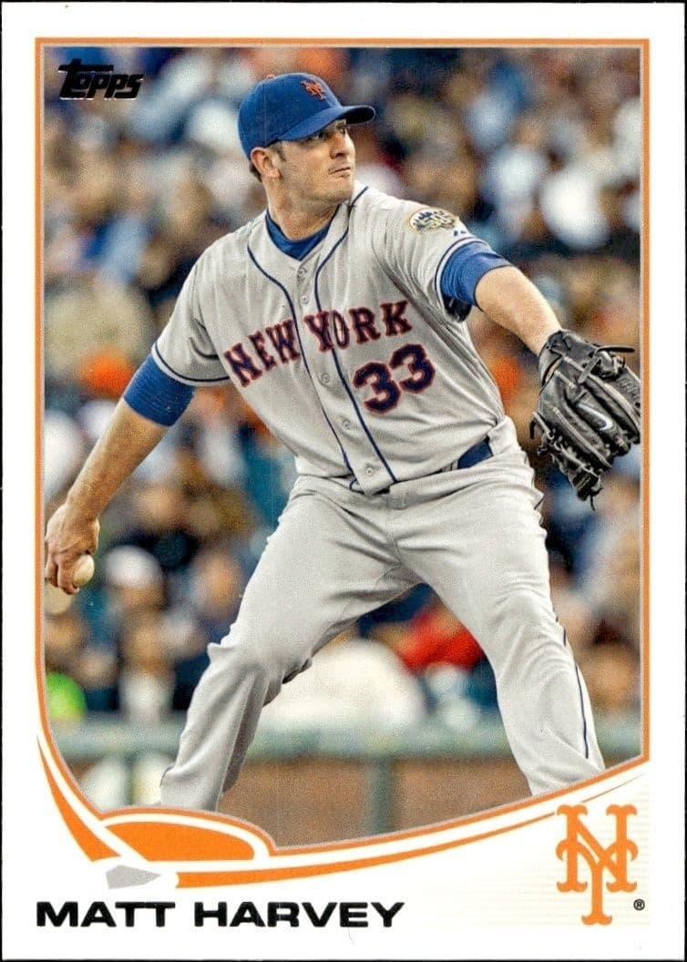 2013 Topps Matt Harvey #577 trading card
