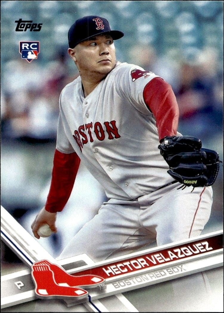 2017 Topps Update Series Hector Velazquez #US243 trading card
