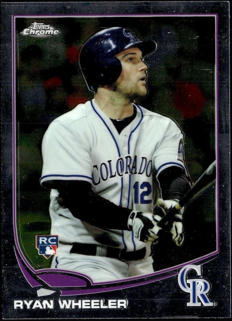 2013 Topps Chrome Ryan Wheeler #71 trading card