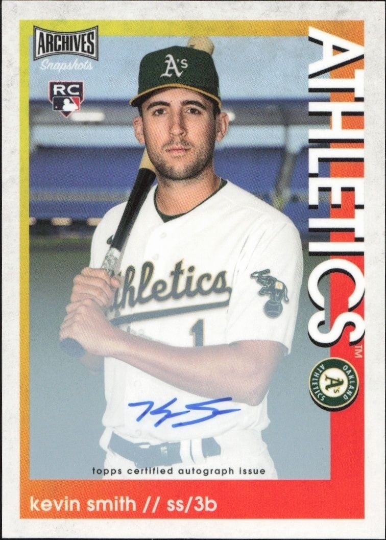 2022 Topps Archives Snapshots Kevin Smith #33 trading card