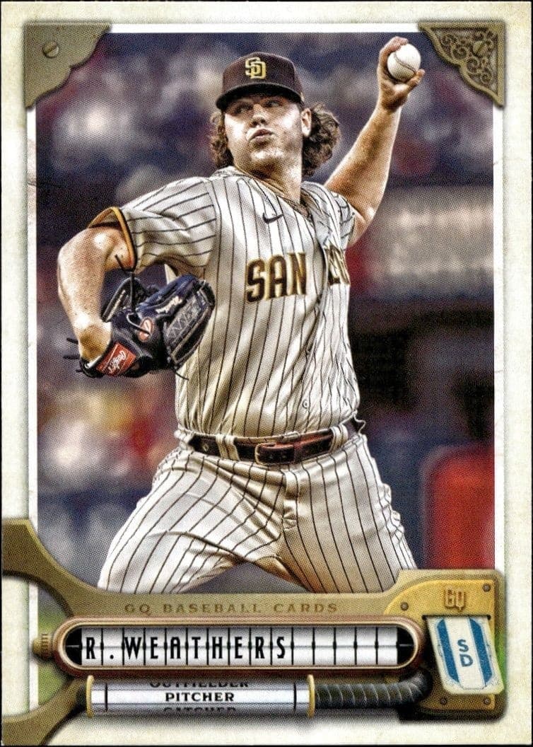 2022 Topps Gypsy Queen Ryan Weathers #129 trading card