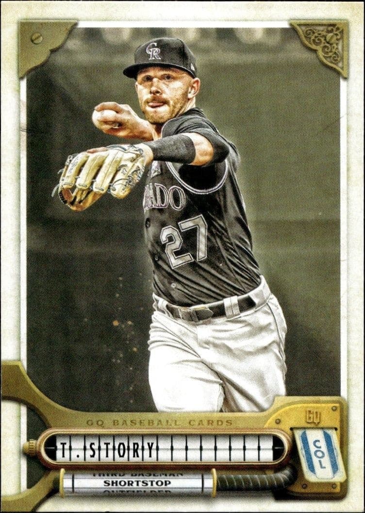2022 Topps Gypsy Queen Trevor Story #114 trading card