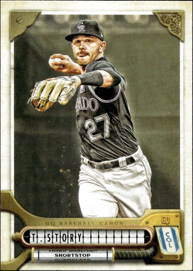 2022 Topps Gypsy Queen Trevor Story #114 trading card