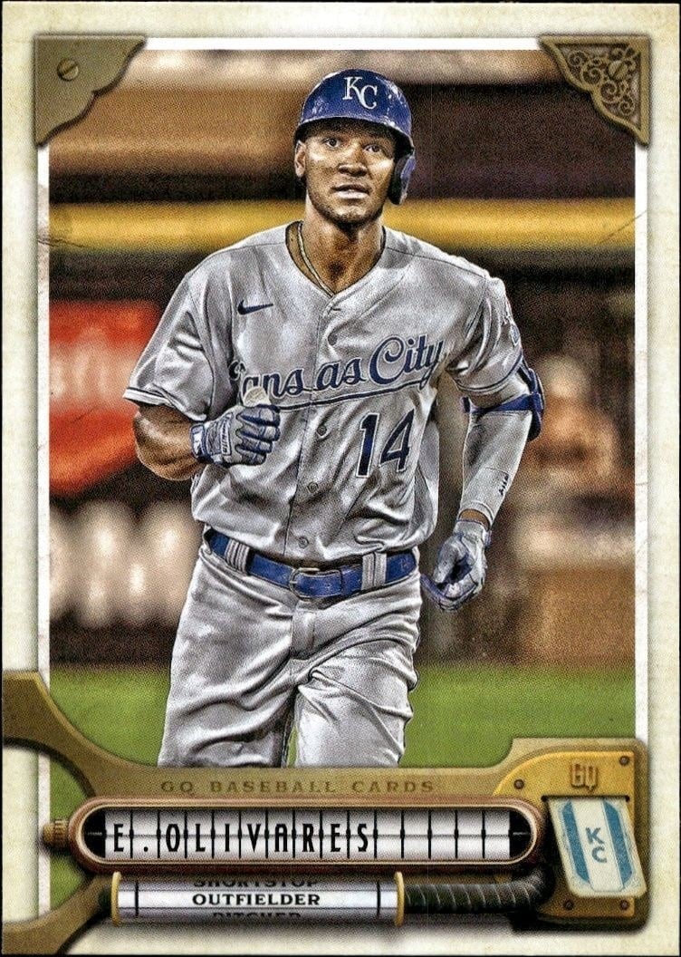 2022 Topps Gypsy Queen Edward Olivares #10 trading card