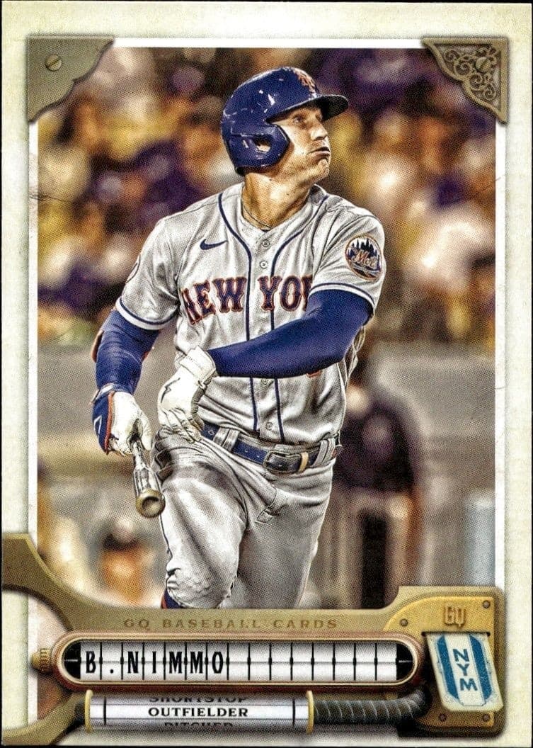 2022 Topps Gypsy Queen Brandon Nimmo #142 trading card